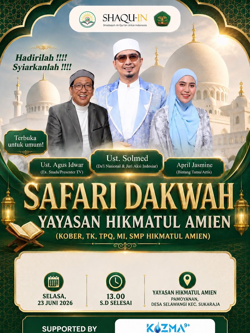 Safari Dakwah Yayasan Hikmatul Amien