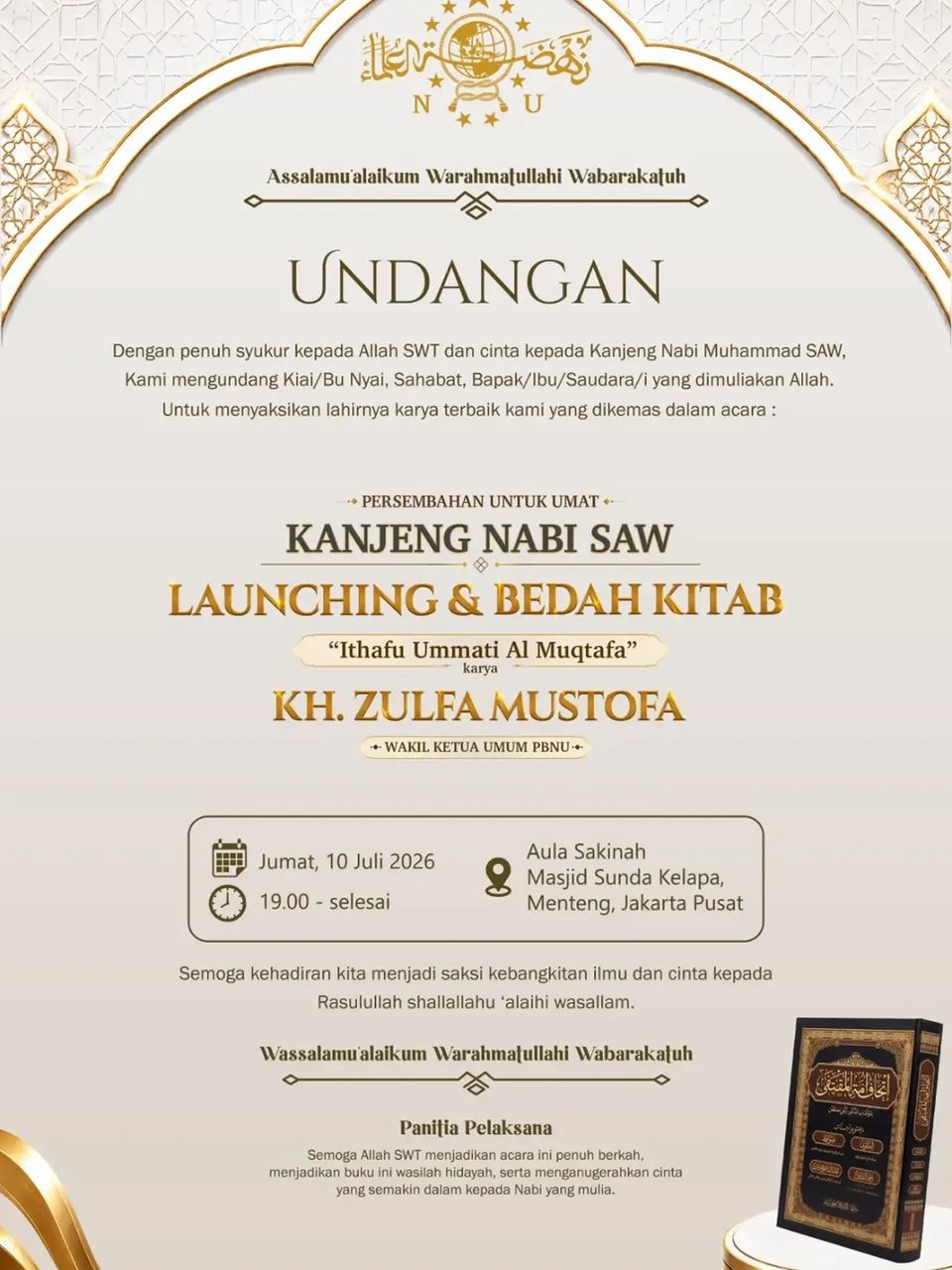 Launching & Bedah Kitab “Ithafu Ummati Al Muqtafa”