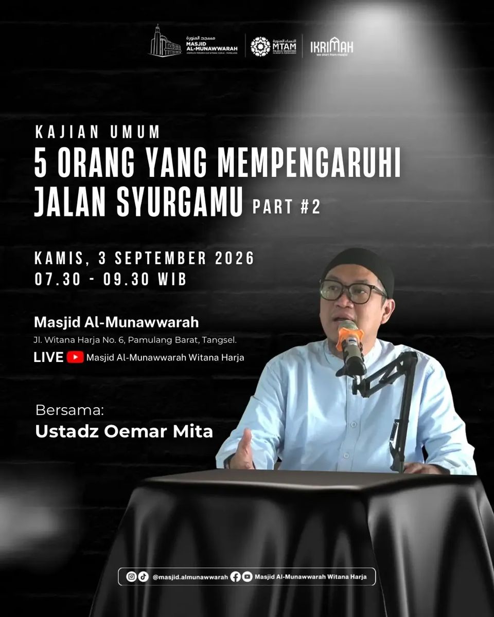 5 ORANG YANG MEMPENGARUHI JALAN SYURGAMU Part #2