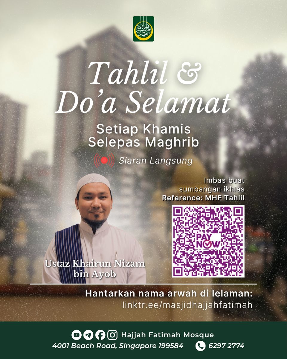 Tahlil & Do’a Selamat