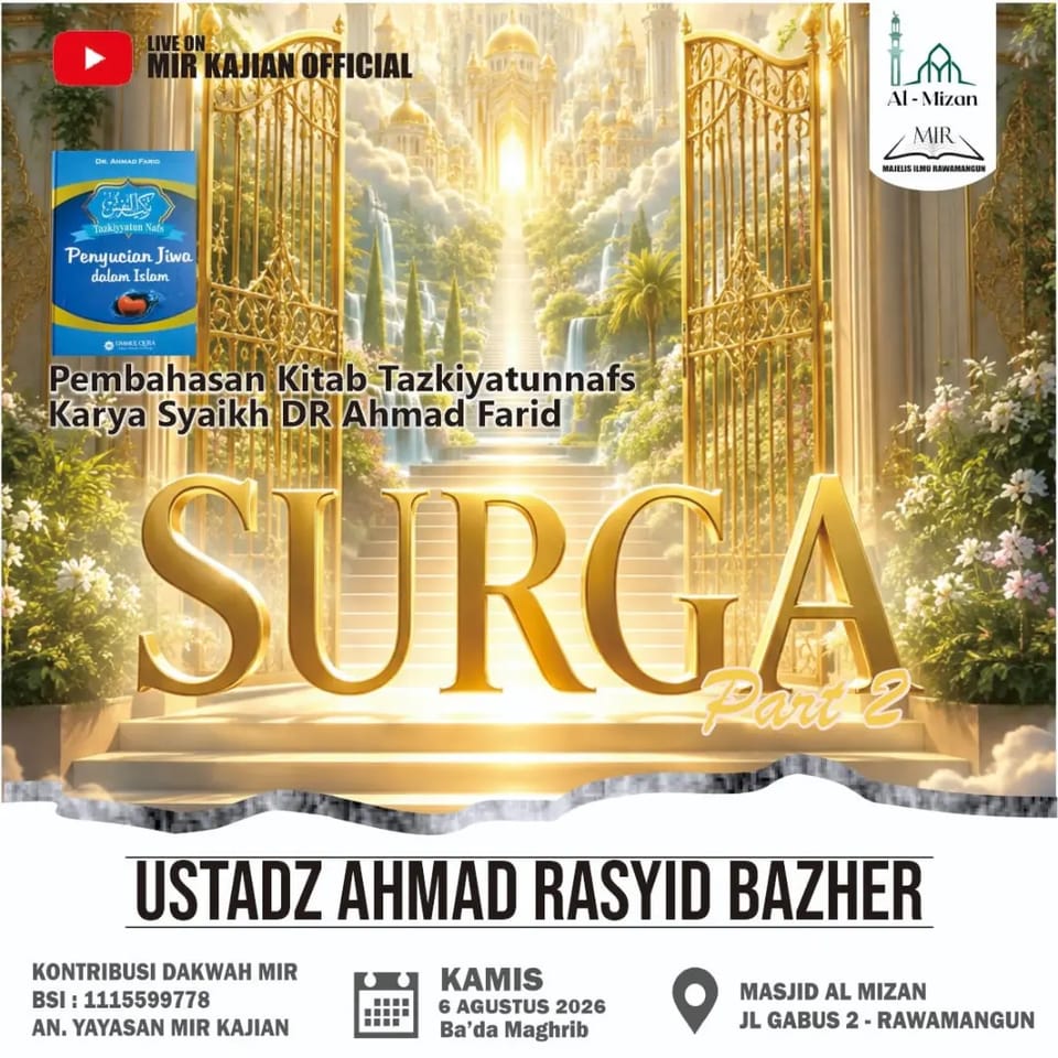 Pembahasan Kitab Tazkiyatunnafs Karya Syaikh Ahmad Farid Part 2