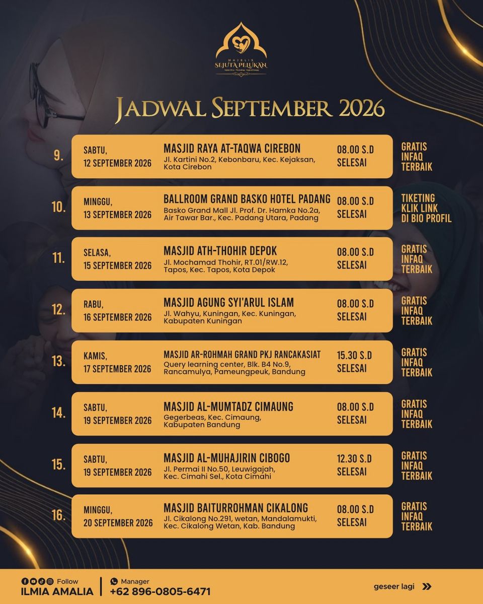 Safari Dakwah Munajat Cinta