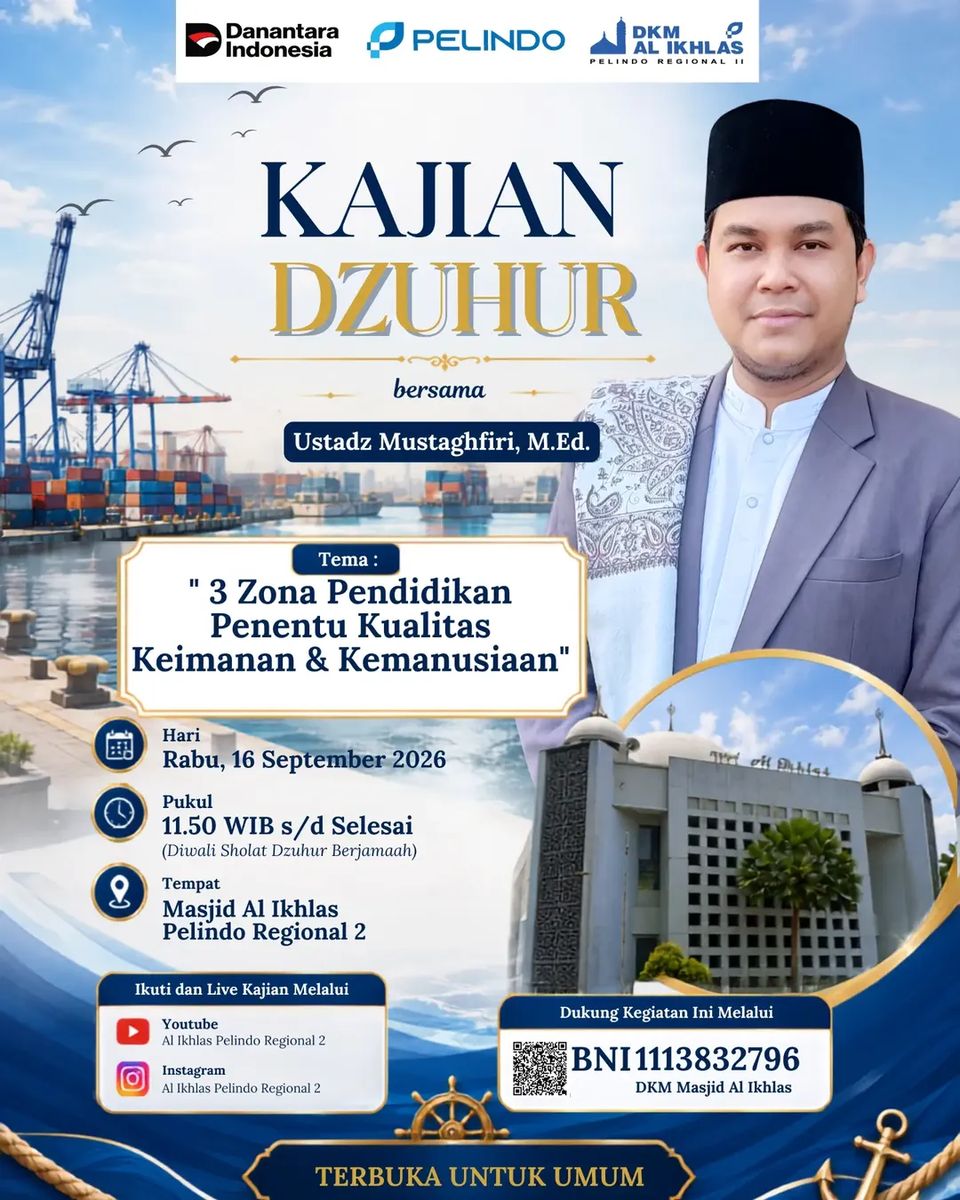 3 Zona Pendidikan Penentu Kualitas Keimanan & Kemanusiaan