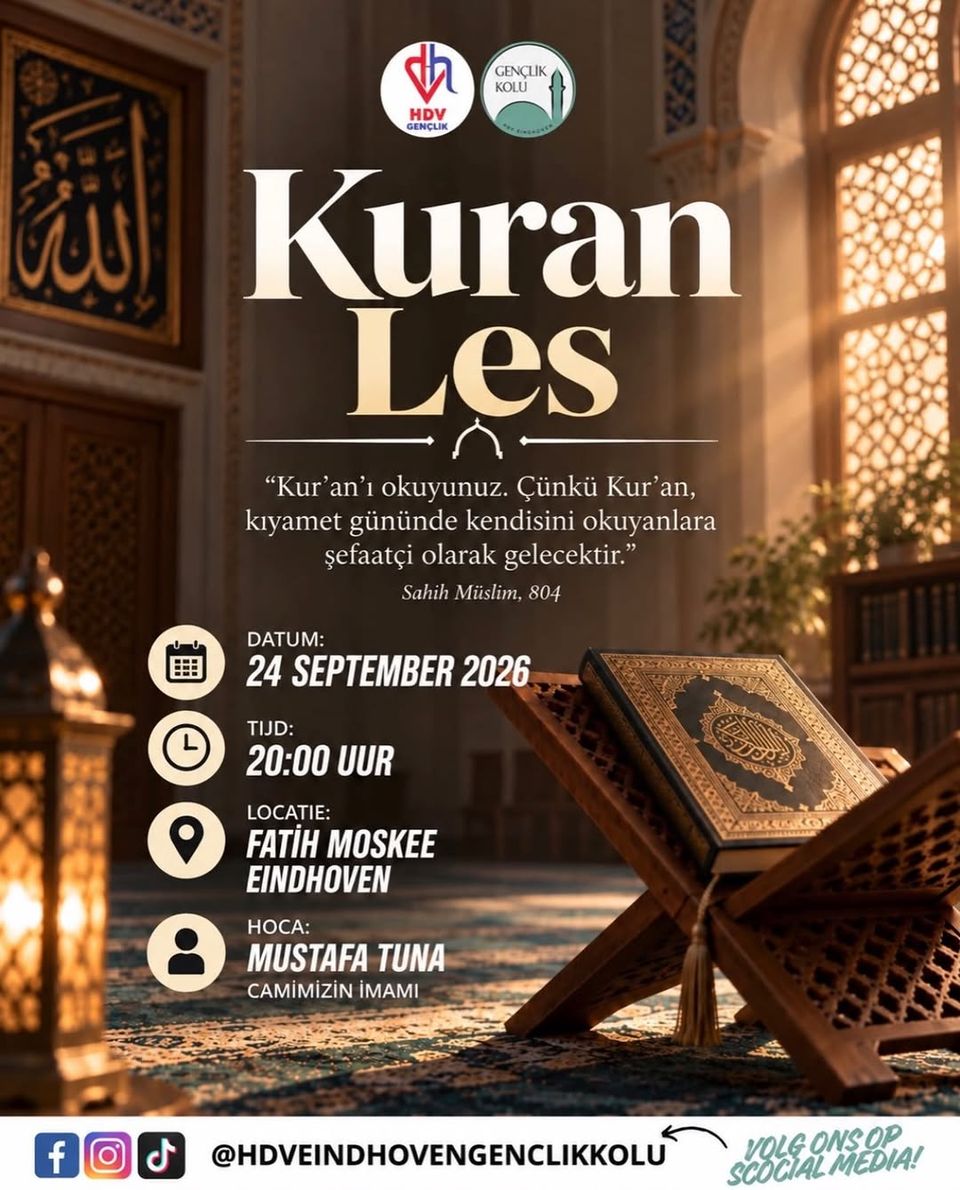 Koran lessen voor 18+