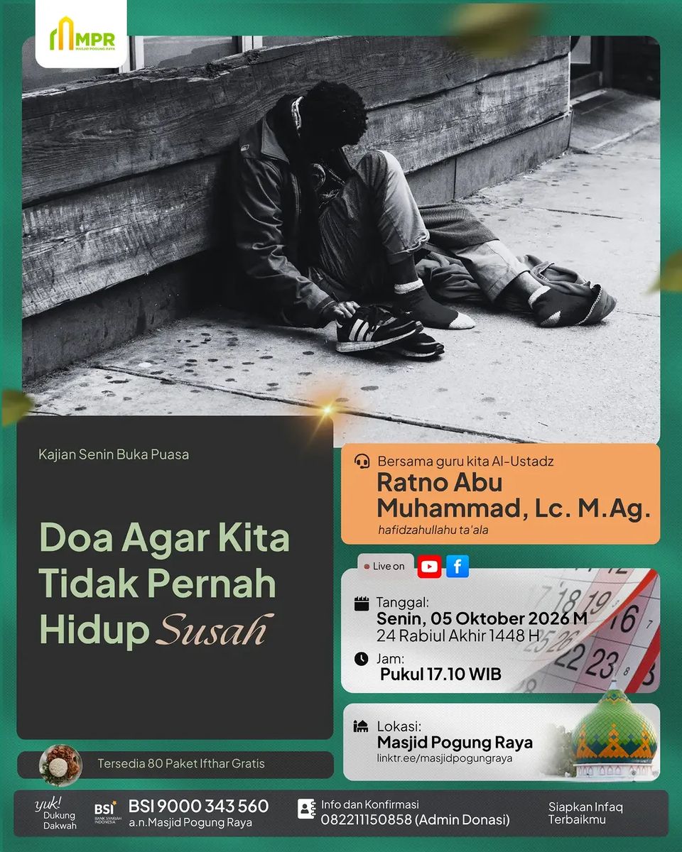 Doa Agar Tidak Pernah Hidup Susah